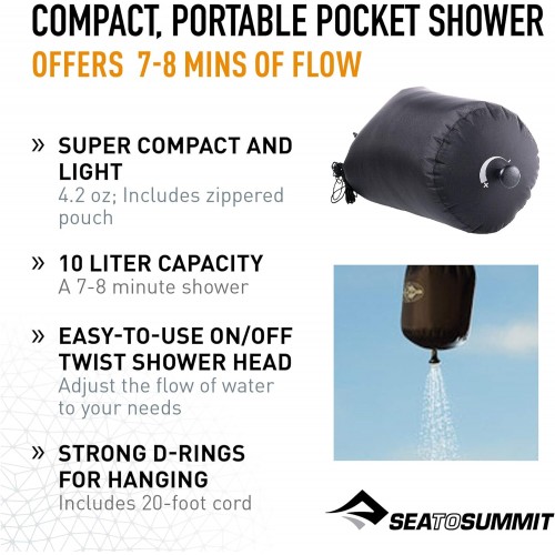 წყლის ჩანთა Sea To Summit Pocket Shower