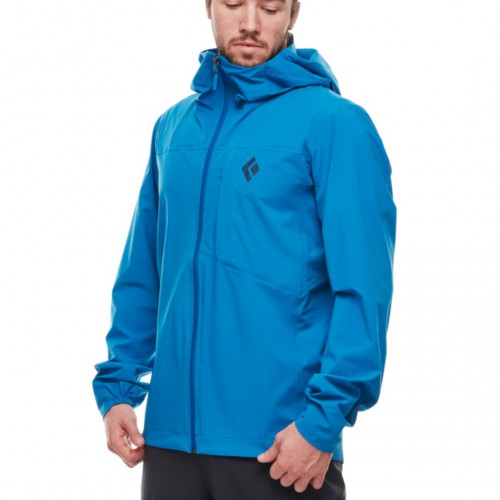 Black Diamond M FINELINE STRETCH RAIN SHELL Kingfisher